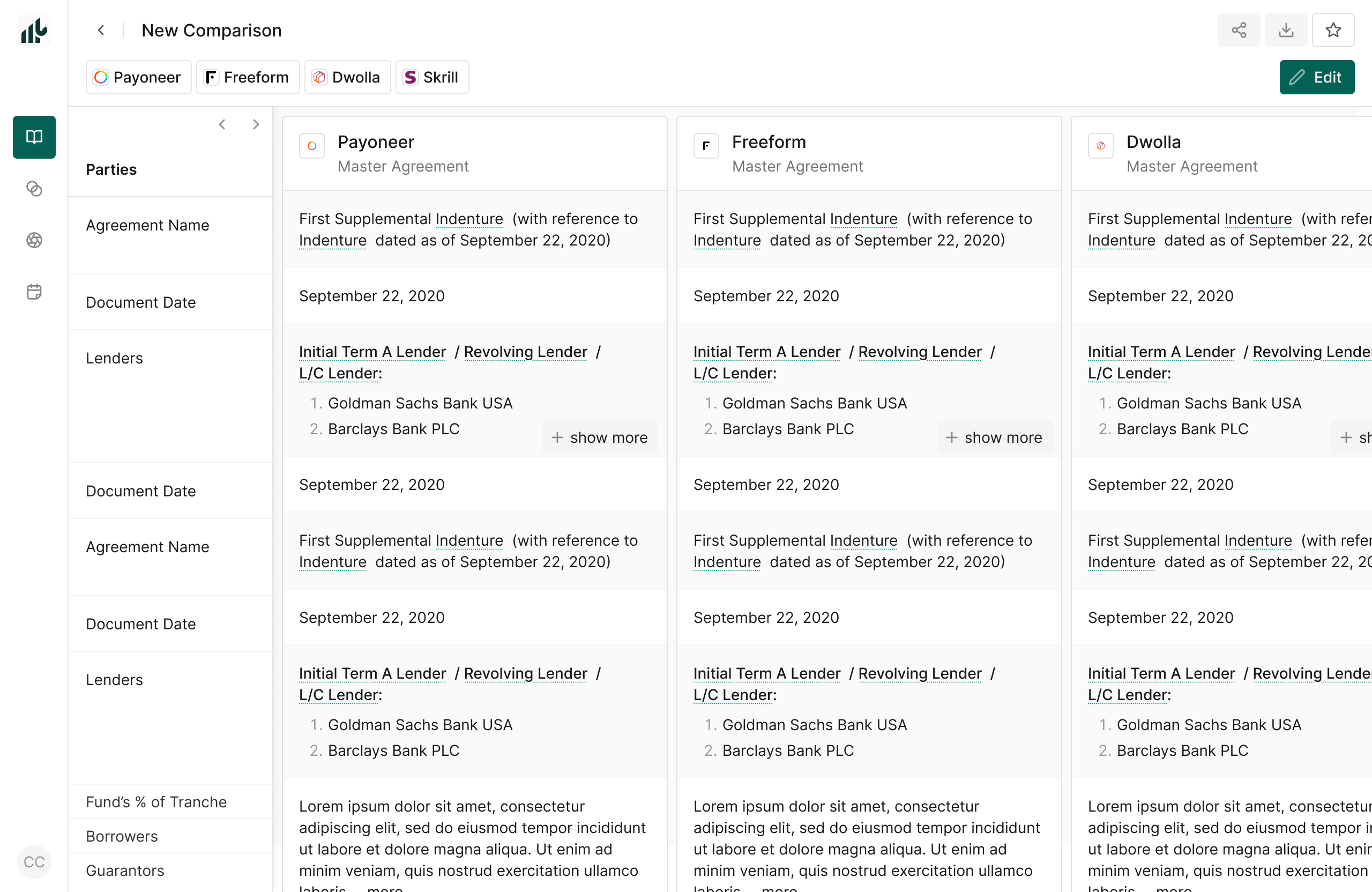 CredCore Project Screenshot 1